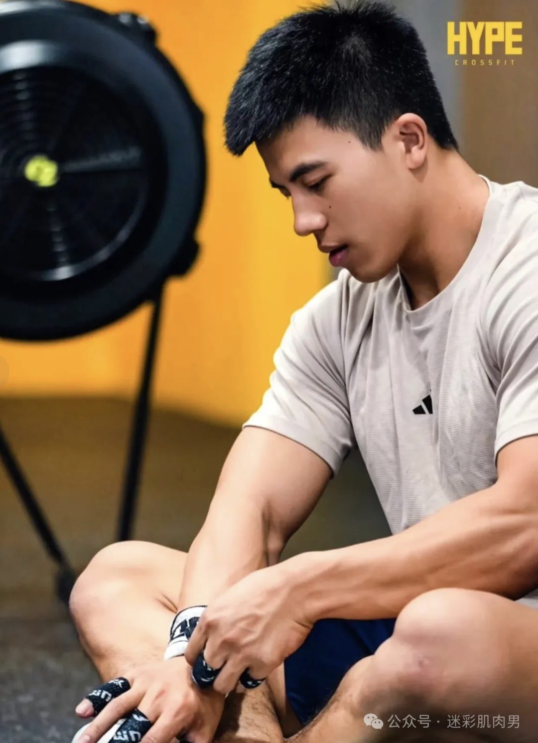 成都体院的CrossFit陈胜火啦，他的大实力太强了！-潮男潮北